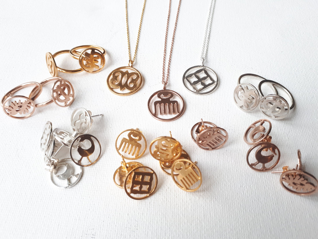 AHIMA JEWELLERY: THE ADINKRA SYMBOLS THAT INSPIRE US.