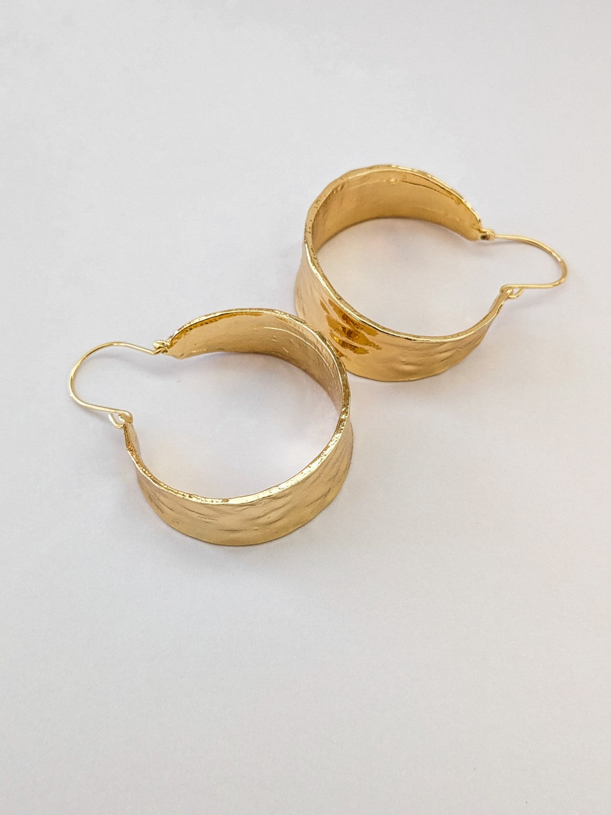 gold hoop earrings