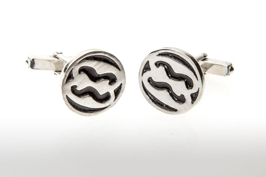 Nkonsonkonson - Adinkra symbol cufflinks