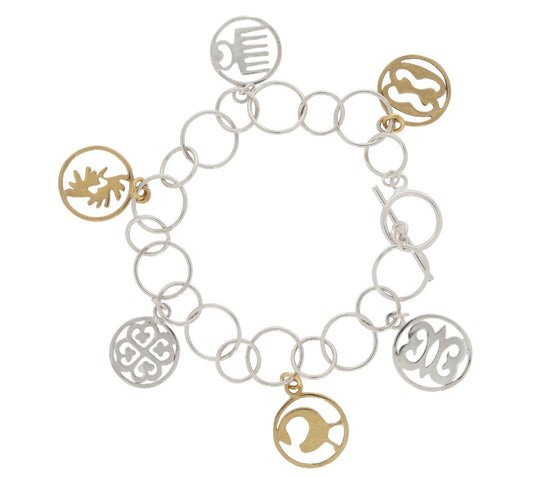 Adinkra charm bracelet